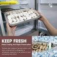 thumbnail image 4 of 3pcs/Set Large Rectangle Stainless Steel Food Storage Containers With Lids For Kitchen Picnic Travel Durable Leak-Proof Design Vacuumable, 4 of 10