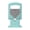 Aqua Sky, variant on Hoan Bagel Biter Slicer and Cutter with Safety Shield - Serrated Blade Cuts Bagels, Muffins, Buns and Rolls - Dishwasher Safe Bagel Guillotine, 9.25 Inches Tall, Stainless Steel
