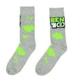 thumbnail image 5 of Ben 10 Socks Goop and Omnitrix Designs Adult Mid-Calf Crew Socks 2 Pairs, 5 of 6