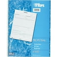 thumbnail image 2 of Tops Business Forms Spiralbound Proposal Form Book, 8 1/2 X 11, Two-part Carbonless, 50 Sets/book, 2 of 2