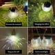 thumbnail image 4 of Lámpara de cristal solar de 2 piezas Luz y sombra de decoración de jardín al aire libre, 4 of 5