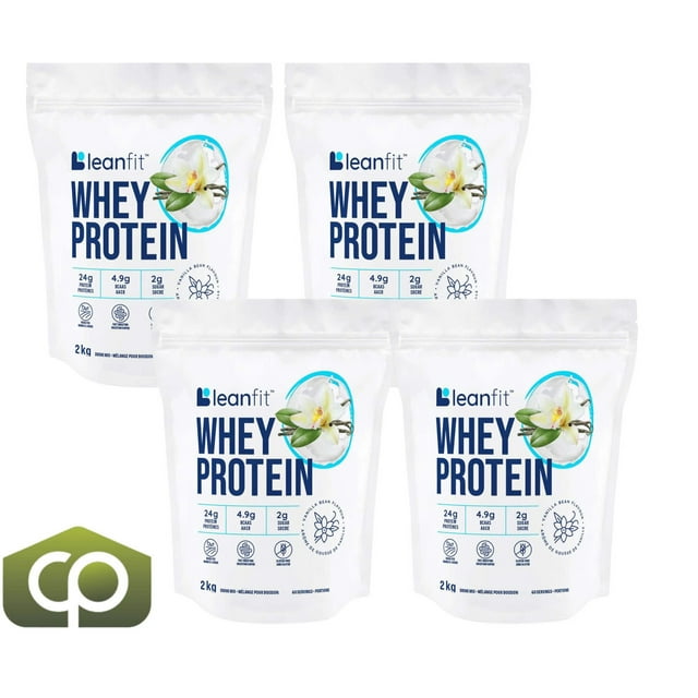 LEANFIT Whey Protein Grass Fed 2Kg/4.40 lbs- 4/CASE