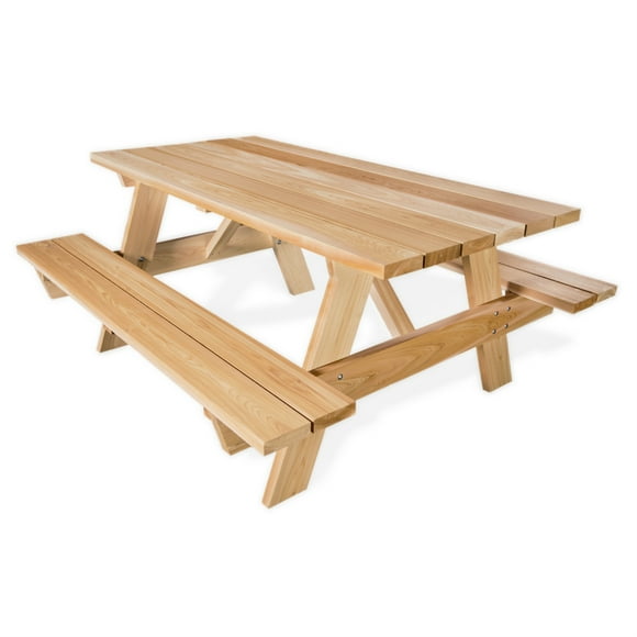 All Things Cedar 6-ft Classic Picnic Table