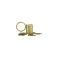 thumbnail image 3 of My Texas House Gold Petal Metal Taper Candle Holder with Handle, 1.5", 3 of 5
