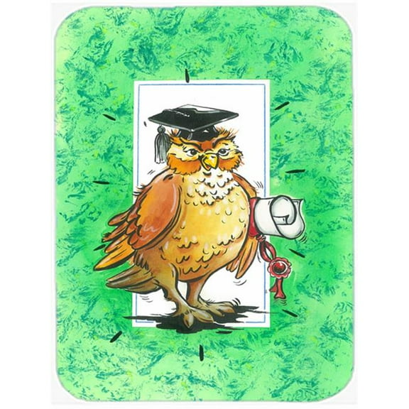 Graduation the Wise Owl Mouse Pad, Hot Pad or Trivet