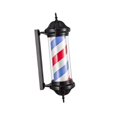 thumbnail image 1 of Lámpara LED para poste de barbero, resistente al agua, diseño vintage, luz nocturna para peluquería. rojo azul, 1 of 9