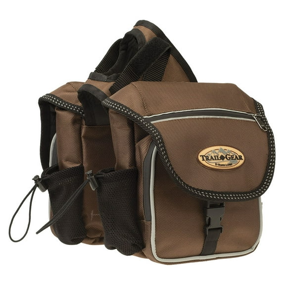Weaver Leather Trail Gear Pommel Bag Brown