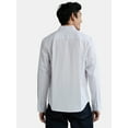 thumbnail image 3 of George Men's and Big Men’s Button Down Poplin Shirt with Long Sleeves, Sizes S-3XL, 3 of 5