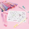 thumbnail image 5 of Three Cheers for Girls Gel Pen Set, Fine Point, Assorted Ink Colors, 30 Count, 5 of 8
