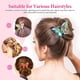 thumbnail image 2 of pinzas de mariposa antideslizantes para el pelo, pinzas de estilo, pinzas estéticas coloridas, accesorios para el pelo para mujer, 2 of 7