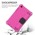 thumbnail image 7 of Dteck Shockproof Case Compatible with Samsung Galaxy Tab A 8.0 inch 2019 Model SM-T290 T295 T297, Heavy Duty Rugged Hybrid Drop-Proof Kickstand Case With Shoulder Strap, Hot Pink, 7 of 7