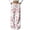 White, variant on Sorvello Womens Home Casual Pajama Pants Lips Heart Print Plush Wide Leg Sleep Pants Elastic Drawstring Beige L