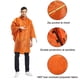 thumbnail image 3 of Capa de lluvia resistente al agua resistente al desgaste de las llueva exterior de la ropa Ropa profesional que llovienta cubiertas impermeables para acampar mochilero naranja Speravity HA060485-03, 3 of 6
