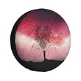 thumbnail image 2 of 14'' Pink Romantic Sunset Tire Cover, Universal Spare Wheel Covers, Dust-Proof, Water-Proof, Sun-Proof and Corrosion-Proof, 2 of 9