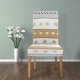 thumbnail image 4 of ABPHQTO Divertidos copos de nieve de Navidad, árbol, puntos, funda protectora para silla elástica, funda protectora para asiento para comedor, Hotel, fiesta de boda, juego de 1, 4 of 4
