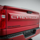 thumbnail image 1 of Letras Chevrolet Color Plata Para Puerta De Caja Silverado GM PARTS Forma de las calcomanias CHEVROLET, 1 of 2