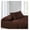 Chocolate, variant on Super-Single Size Sheets, Bronze, 100% Cotton Sheets, Waterbed Sheets, Cool Cotton Sateen, Smooth Striped Pattern Weaved Bed Sheets