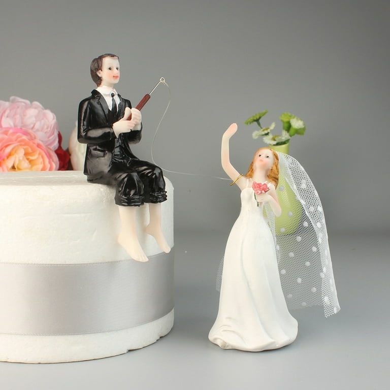 Funny Fishing Cake Toppers
