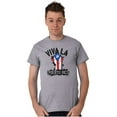 thumbnail image 4 of Viva La Puerto Rico Se Levanta Pride Men's Graphic T Shirt Tees Brisco Brands S, 4 of 4