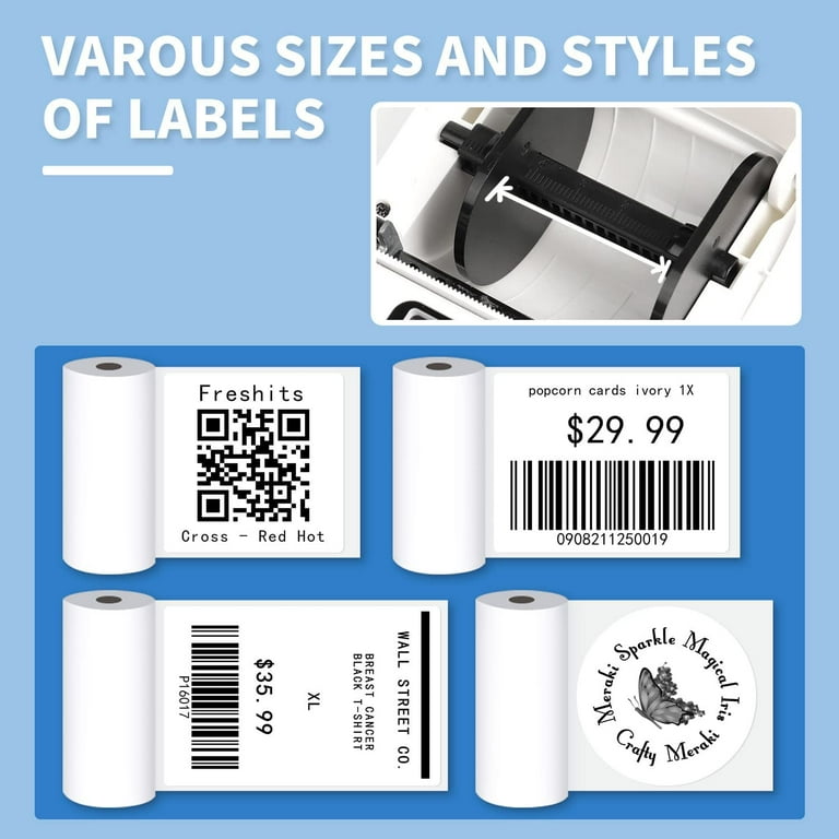 Phomemo M110 Label Maker Portable Thermal Sticker Barcode Label
