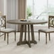 thumbnail image 4 of Yeshouse Mesa redonda para el comedor de 47" - mesa de madera robusta con Base ententada (sólo mesa), 4 of 7