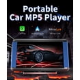 thumbnail image 2 of Reproductor multimedia para coche con pantalla de 7 pulgadas, Bluetooth 5.0 y soporte para pantalla de retroceso OKEPOO estéreo para auto multimedia, 2 of 9