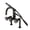 Black, variant on Kingston Brass AE8400RX Belknap Three-Handle 2-Hole Deck-Mount Clawfoot Tub Faucet with Hand Shower in Matte Black