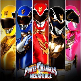 Power Rangers Mystic Force Image Photo Cake Topper Sheet
