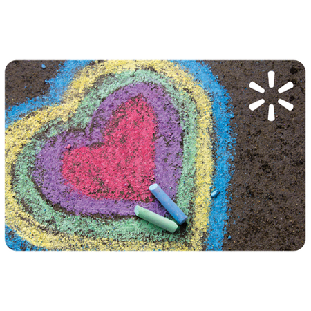 Sidewalk Pastel Walmart eGift Card