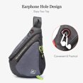 thumbnail image 3 of SHAR Lightweight chest bag, shoulder bag, shoulder bag, 3 of 4