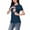 Navy, variant on purcolt Women's Nursing Tops Short Sleeve Double Layer Pregnancy Breastfeeding Shirts Maternity Clothes S-XXL