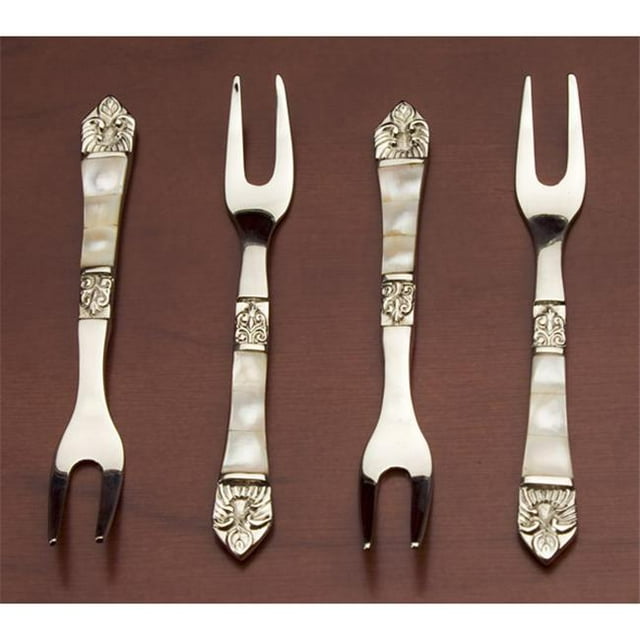 Godinger 9141 4 Pièce Mère de Fourchette en Perles Sset