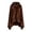 Brown, variant on HNMKIU Women Wrap Shawl Velvet Hooded Cape For Halloween Adult Kids Warm Cloak Wrap Black,L