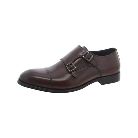 

Steve Madden Mens Leather Double Monk Shoes