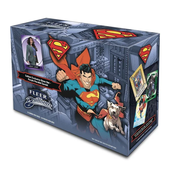 2025 Upper Deck Fleer Brilliants Superman Mega Box - (Other Trading Cards)
