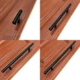 thumbnail image 4 of Gabinete De Cocina Estilo Moderno Cajón Puerta T Barra De , Espacio Aluminio Muebles Puerta Peril- Agujero / ф 96mm / ф 128mm / ф 16 Baoblaze Tirador de la puerta de la barra T, 4 of 8