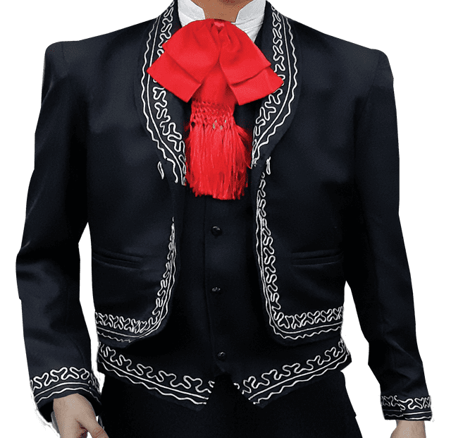 Traje de charro o mariachi bordado Rev mariachi color negro bordado Walmart en linea