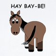 thumbnail image 2 of CafePress - Hay Bay Be! Horse Body Suit - Long Sleeve Cotton Baby Bodysuit, 2 of 4