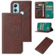 thumbnail image 1 of Funda de piel para Infinix Hot 11 X662, marrón, 1 of 5