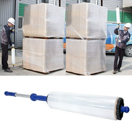 - Wraprod Wrap Dispenser Hand Stretch Film Wrap Roll Dispenser Industrial Heavy Duty Light Weight, Holds 20