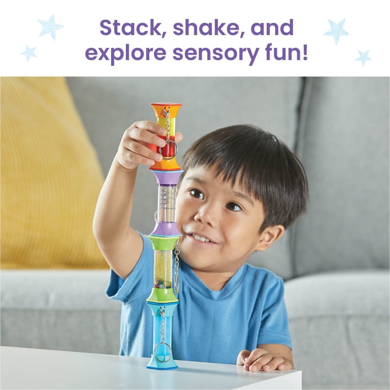 Soothing Sensory Tubes Set of 4 with Keychains photo 5