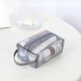 thumbnail image 4 of Large Clear Travel Toiletries Bag Clear- Plastic Cosmetic Makeup Bags Transparent Packing Storage Bag 3 Sizes, 4 of 9