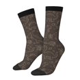 thumbnail image 1 of Fotbe Dinosaur Calcetas Largas con Estampado para Hombre y Mujer – Calcetas de Compresión Transpirables y Elásticas, Viajar y Uso Diario Talla 5-11, 1 of 6