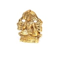 thumbnail image 4 of KridayKraft Metal Hanuman ji Statue Showpiece Figurines- Standard, Gold, 4 of 9