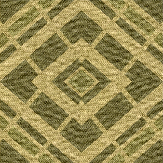 Ahgly Company Tapis d'Intérieur Lavable en Machine Carré Jaune Transitionnel, 8 Pieds Carré