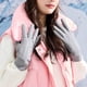 thumbnail image 5 of Guantes de invierno para mujer, moda con pantalla táctil, forro cálido, guantes para clima frío, regalos de Navidad, 5 of 5