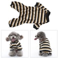 thumbnail image 1 of Pijamas para Perros Ropa para Perros a Rayas Mono para Perros Ropa para Mascotas Pijamas para Perros Pequeños y Niñas Mono Ligero para Mascotas Mono para Gatos ANGGREK  Otros, 1 of 8