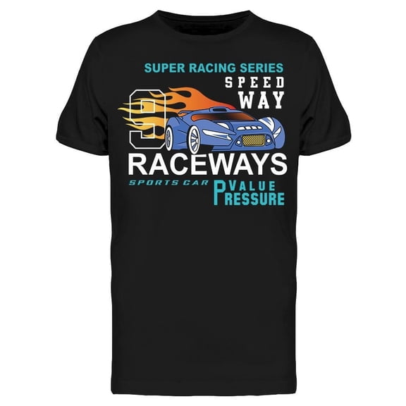 Speed Way, Raceways Tee Men's -Image by Shutterstock