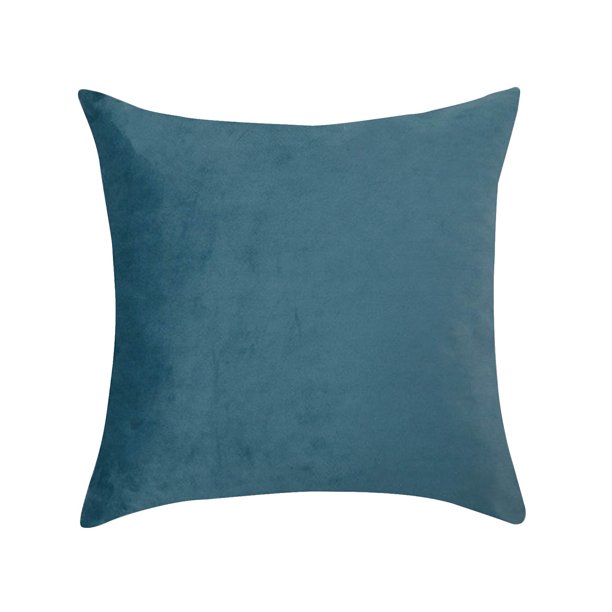 Dormitorio Sala de estar Balcón con cojín de felpa Funda de almohada de color sólido Almohada Respaldo de otoño e invierno Wmkox8yii HFSH4311
