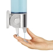 simplehuman Single Wall Mount Shower Pump, Shampoo and Soap Dispenser